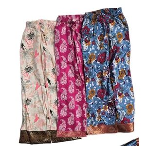 Punjammies By International PrincessProject Girls Pajama Pants  S Youth Lot Of 3